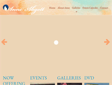 Tablet Screenshot of anneabgott.com